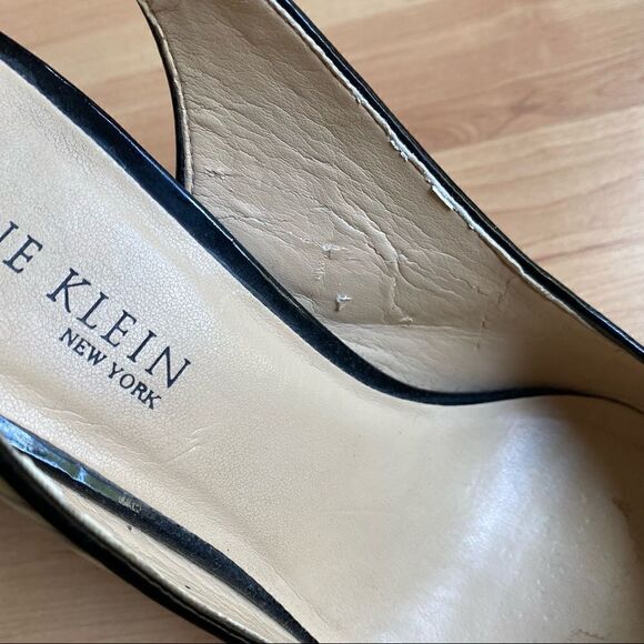 AnnāKleināZebraĀ SlingāBackā4āāHeelsāSzā9āPumps - Picture 5 of 8